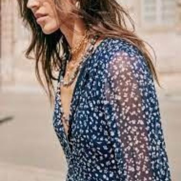 Sezane Ariane dress, BNWT, Sz 4/6 - Picture 6 of 11